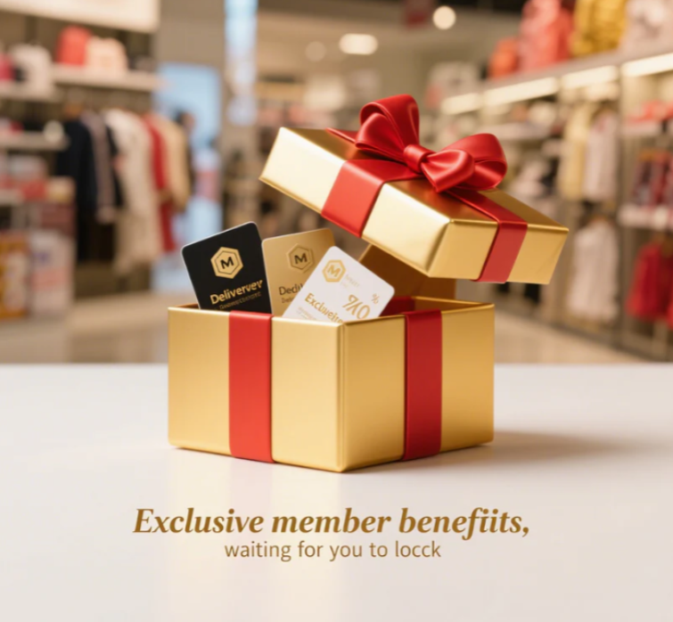 Exclusive member benefits,waiting for you to unlock.